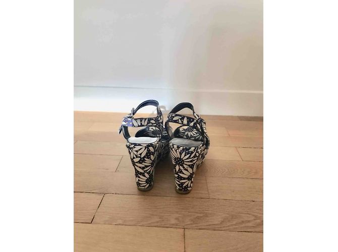 CLAUDIE PIERLOT CANVAS ESPADRILLES Multicolore - vista 4
