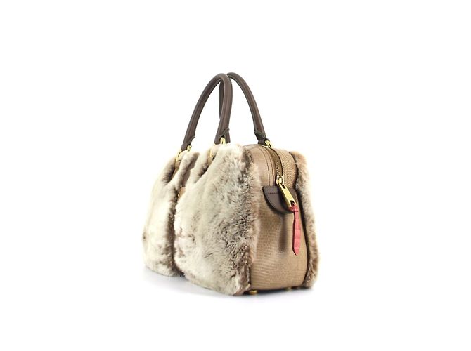 Marc Jacobs Venetia Tasche aus beiger Eidechse - Ansicht 2