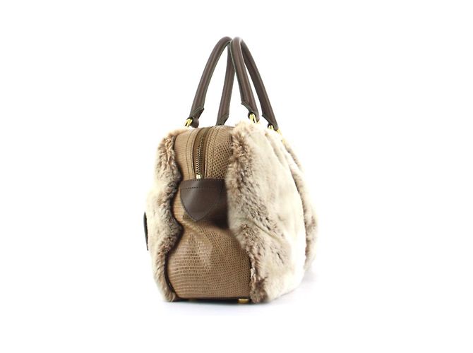 Marc Jacobs Venetia Tasche aus beiger Eidechse - Ansicht 3