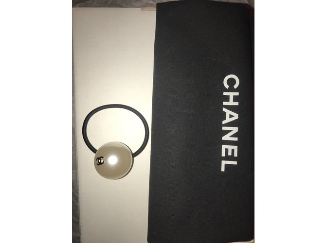 Chanel Haarschmuck Weiß - Ansicht 2