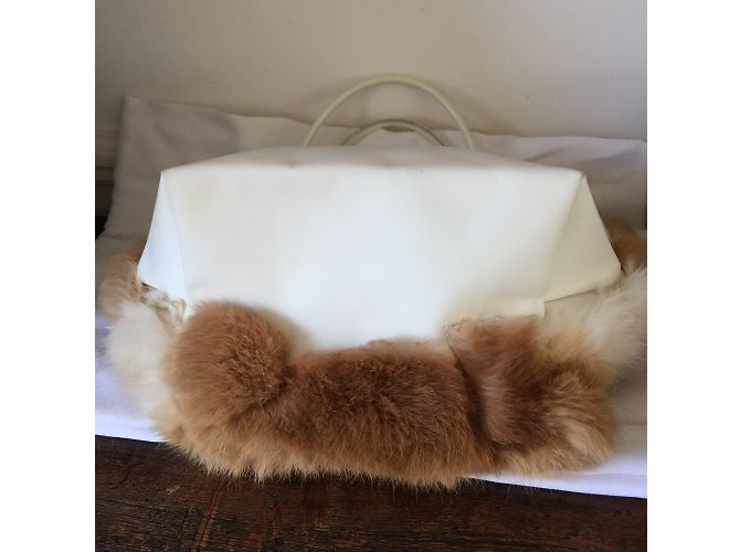 Longchamp Le Pliage Handtasche Eggshell Aus weiß - Ansicht 3