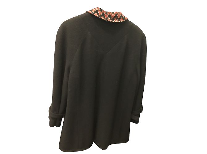 Chanel Giacca senza bottoni Nero - vista 2