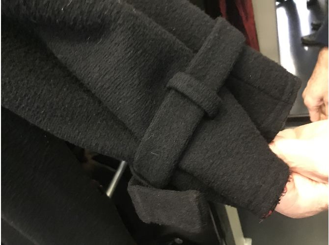 Chanel Giacca senza bottoni Nero - vista 9