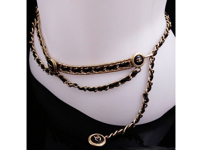 Chanel VENDIMIA 90' Negro - vista 3