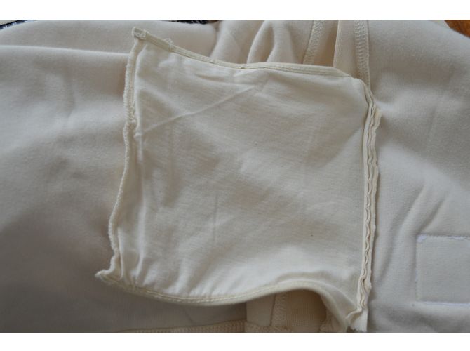 Céline Off-White Ivory Sudadera con capucha con capucha de terciopelo con cremallera Talla S SMALL Beige - vista 17