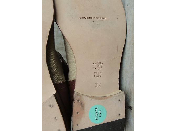 Studio Pollini canvas and leather boots in mint condition Beige - view 8