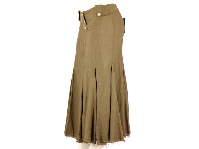 Gaetano Navarra Falda elegante Castaño - vista 2