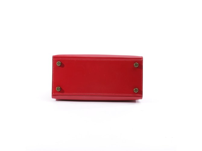 Hermès Kelly 20 Mini Sellier Rosso - vista 7