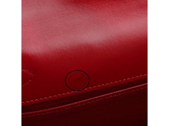 Hermès Kelly 20 Mini Sellier Rosso - vista 9