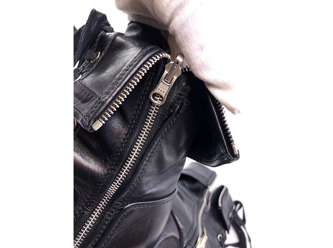 Stivaletti Balmain in pelle nera 37 Nero - vista 5