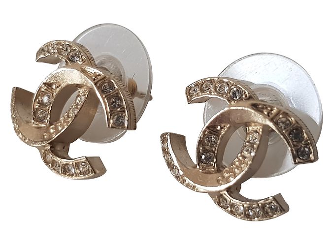 Neue Chanel-Ohrringe Golden - Ansicht 2