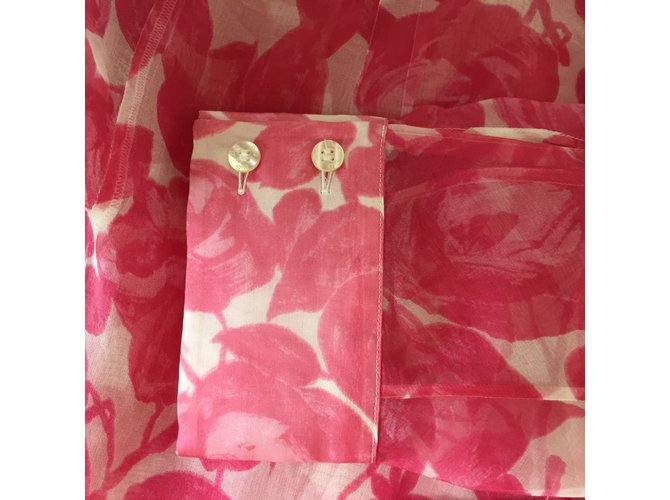Camicetta D&G in seta rosa - vista 8