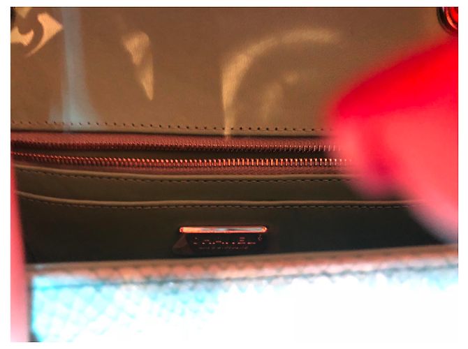 Chanel Bolsos de mano Turquesa - vista 7