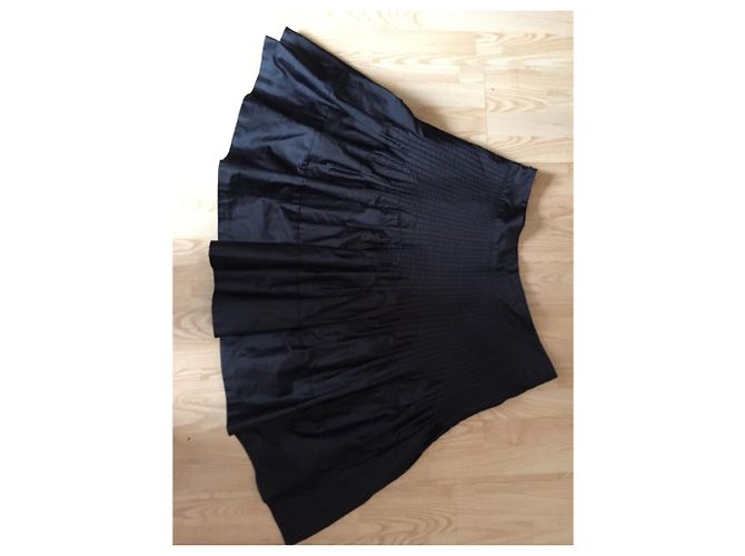 Falda corta negra Reiss Negro - vista 2