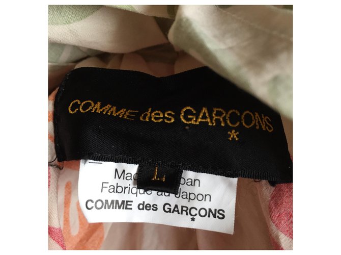 Túnica deconstruida de algodón Comme Des Garcons Multicolor - vista 3