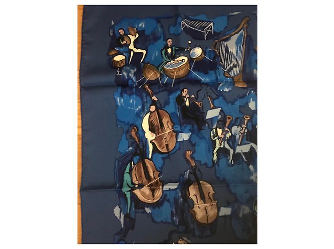 Hermès Platz Hermes Ccncerto 90 Blau - Ansicht 3