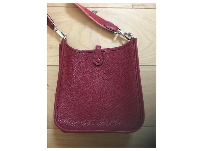 Hermès Evelyne TPM Red H Rosso - vista 3