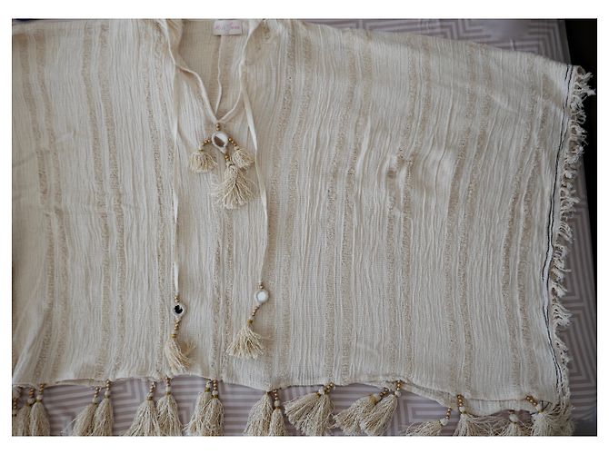 Miss June Kaftan Miss Juni Creme - Ansicht 4