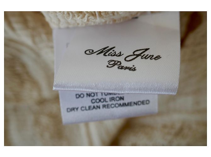 Miss June Kaftan Miss Juni Creme - Ansicht 5