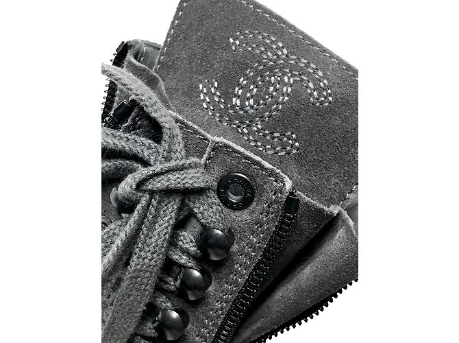 Chanel Schnürstiefel Grau - Ansicht 10