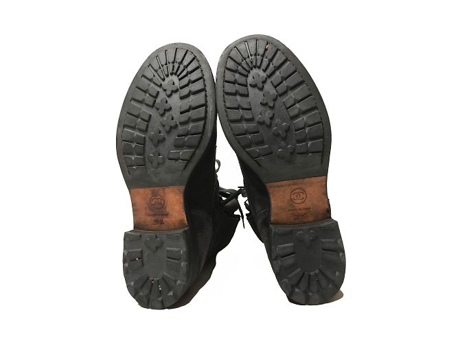 Chanel Schnürstiefel Grau - Ansicht 11