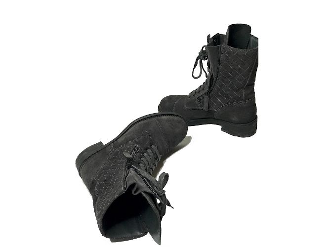 Chanel Schnürstiefel Grau - Ansicht 13