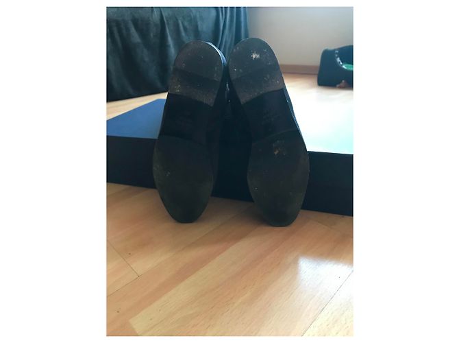Sergio Rossi Wildleder Stiefel Anthrazitgrau - Ansicht 7