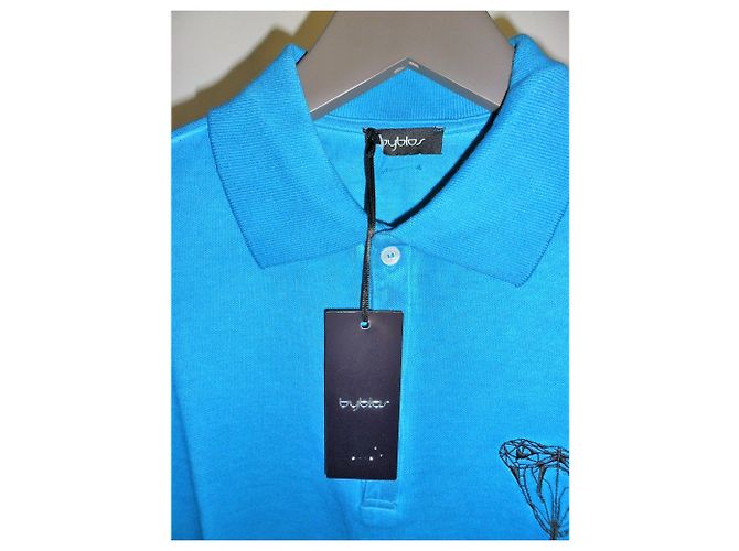 POLO DYED GARMEND DA UOMO BYBLOS - vista 5