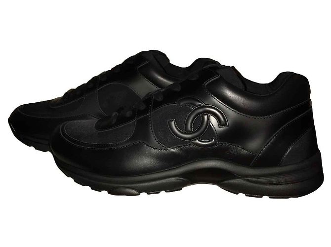 Chanel scarpe da ginnastica Nero - vista 2