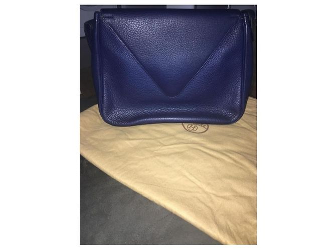 Hermès Christine Marineblau - Ansicht 2