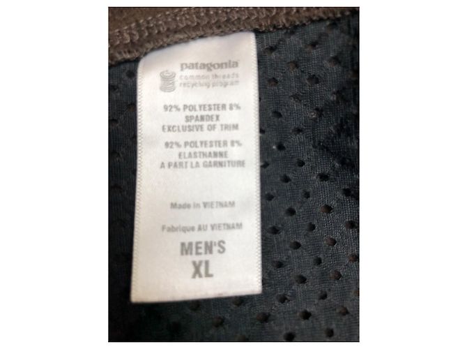 Autre Marque Giacca da trekking e windsurf Patagonia Kaki XL Cachi - vista 2