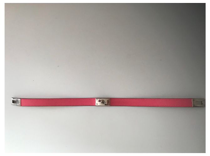 Hermès Hermes Kelly gefüttertes Rose Azalea Armband Pink - Ansicht 2