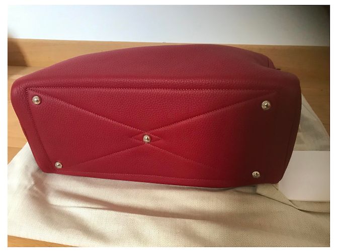 Hermès Hermes Bag Victoria Red New Garnet Rosso - vista 4