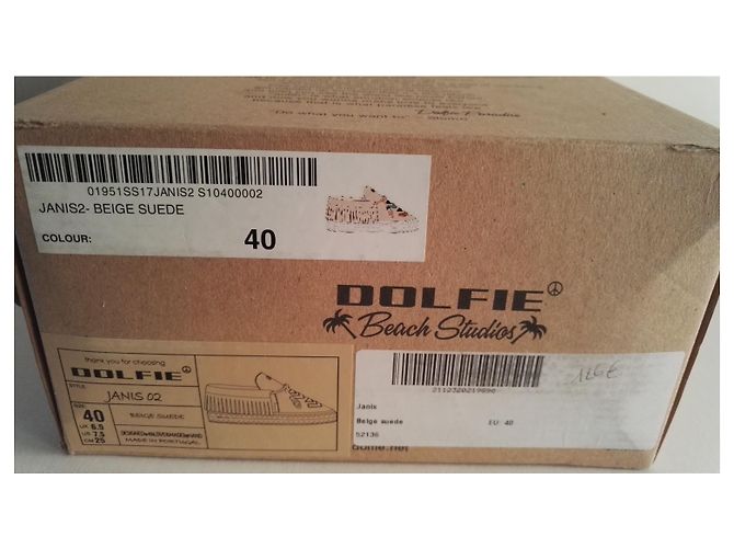 Dolfie en cuir naturel Modele Janis 2Boots Amérindienne 40 - vue 7