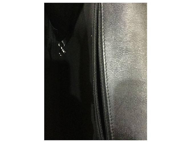 Borsa a mano Chanel Boy in agnello nero - vista 6