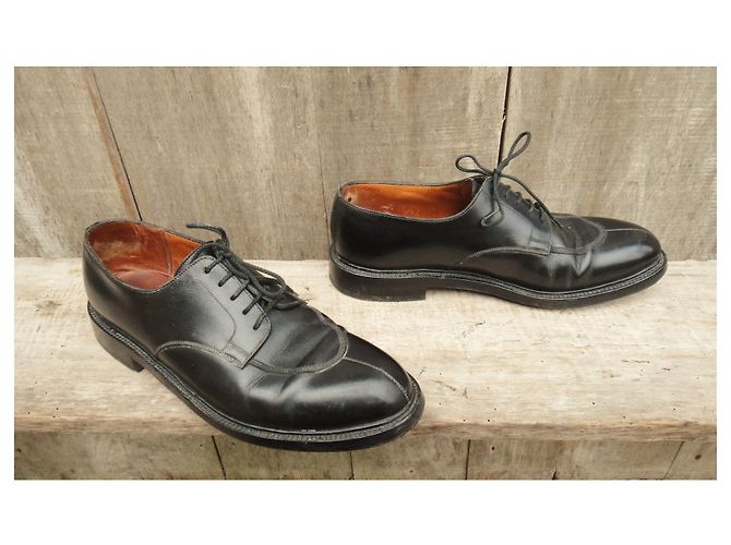 J.M. WESTON derby a metà caccia J.M.Dimensione della scarpa Weston 8 C Nero - vista 4