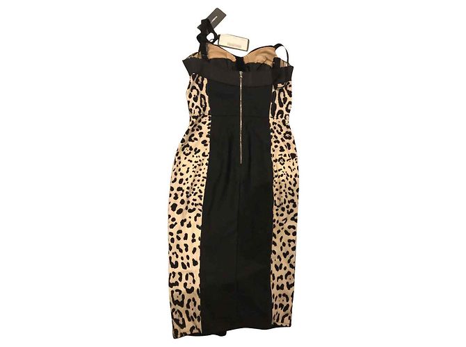 Dolce & Gabbana Kleid aus schwarzer Spitze - Ansicht 2