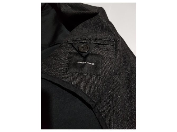 Blazer Samsoe & Samsoe Negro de Algodón - vista 3