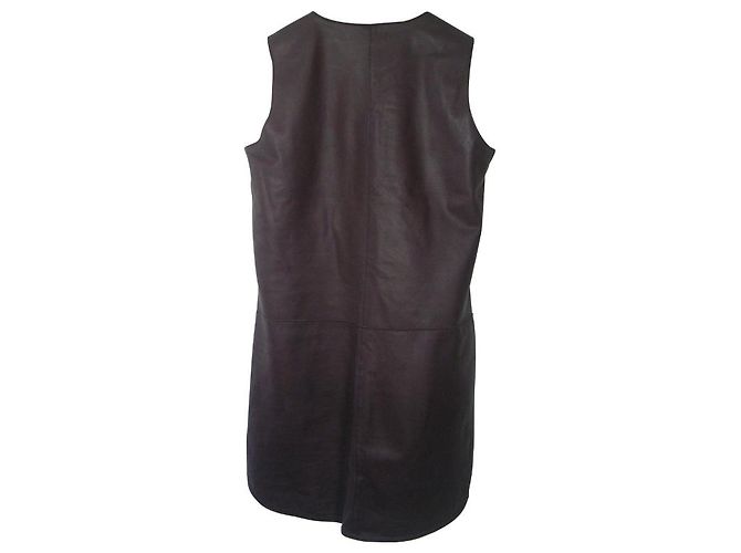 Rebecca Taylor Lederkleid Pflaume - Ansicht 2