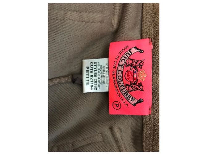 Chaqueta Juicy Couture de algodón beige - vista 4