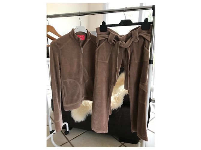 Chaqueta Juicy Couture de algodón beige - vista 7