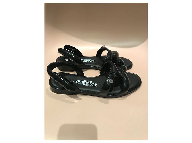 Sandali con fiocco Melissa x Jeremy Scott Nero - vista 3