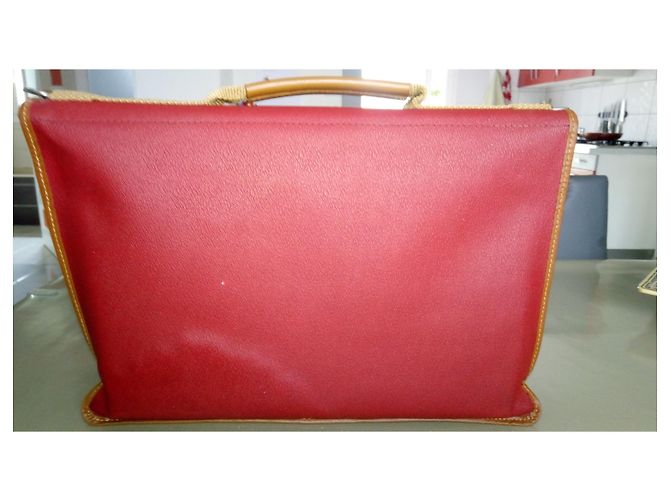 Bolsa tote Lancel vermelha sintética Vermelho - vista 2