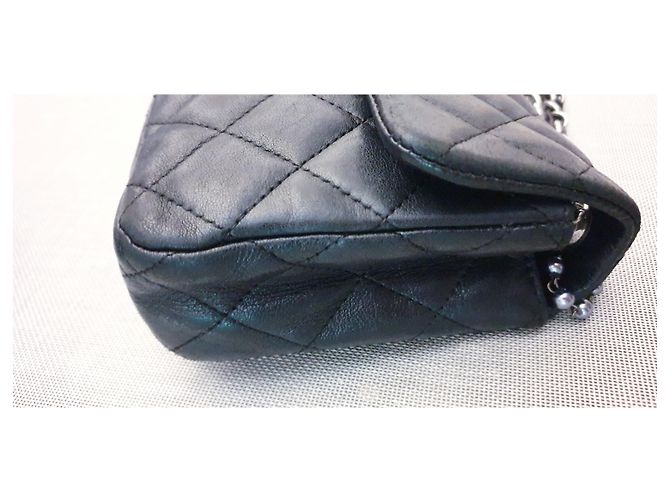 Chanel Reissue Chanel Bag 2.55 Nero Metallico - vista 11