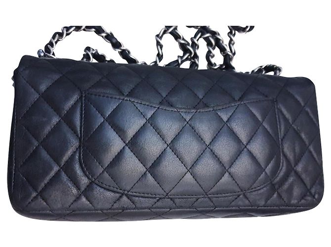 Chanel Reissue Chanel Bag 2.55 Nero Metallico - vista 2