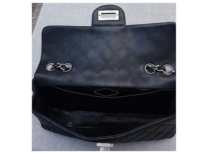 Chanel Reissue Chanel Bag 2.55 Nero Metallico - vista 7