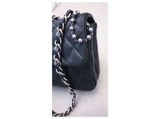 Chanel Reissue Chanel Bag 2.55 Nero Metallico - vista 9