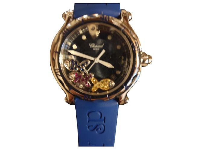 Reloj Chopard de acero azul - vista 2