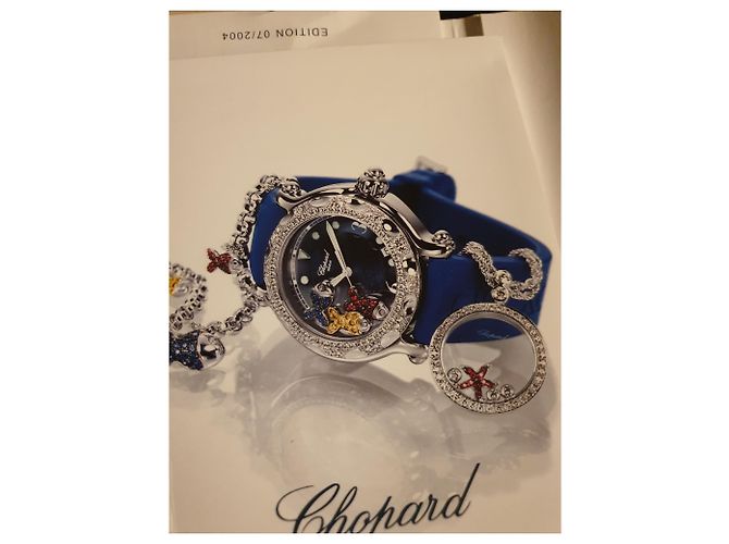 Reloj Chopard de acero azul - vista 3