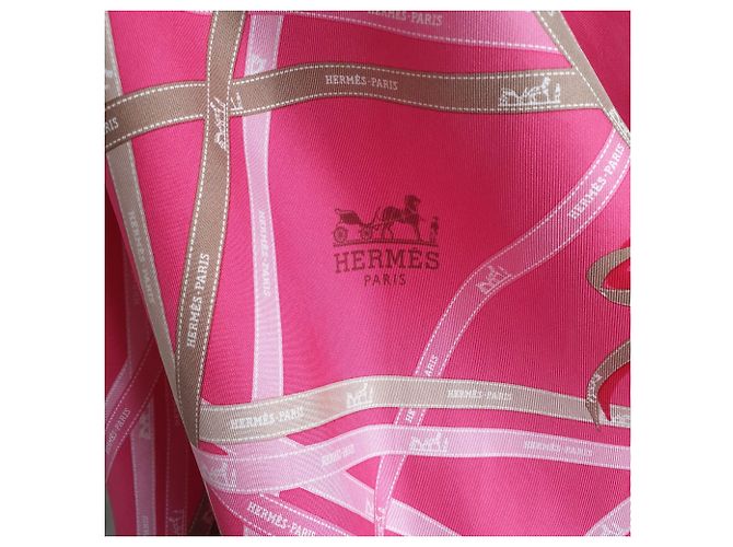Hermès Bolduc rose Rosa - vista 5